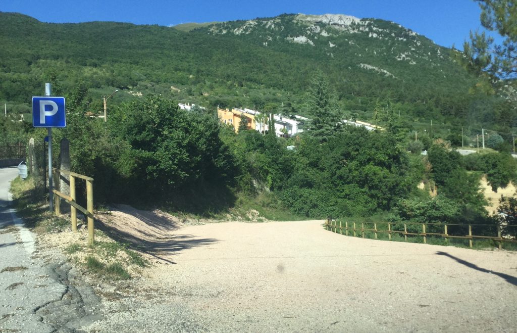 parcheggio rocca flea