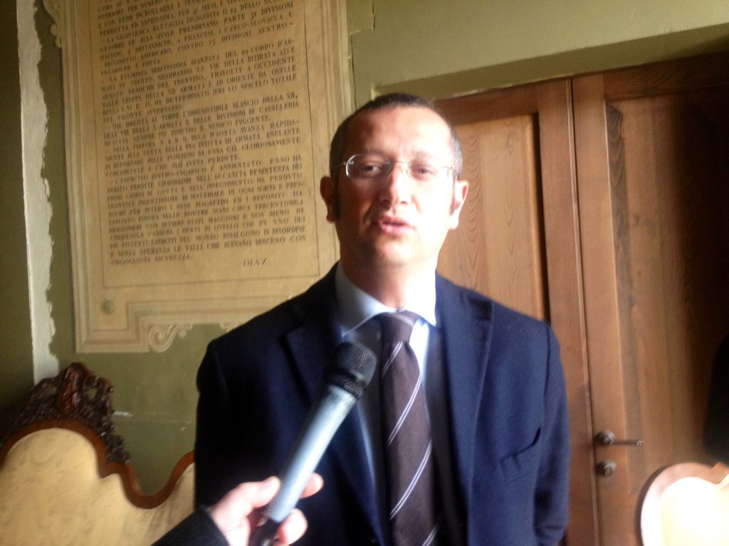 il presidente dell'Esa Alessio Cecchetti