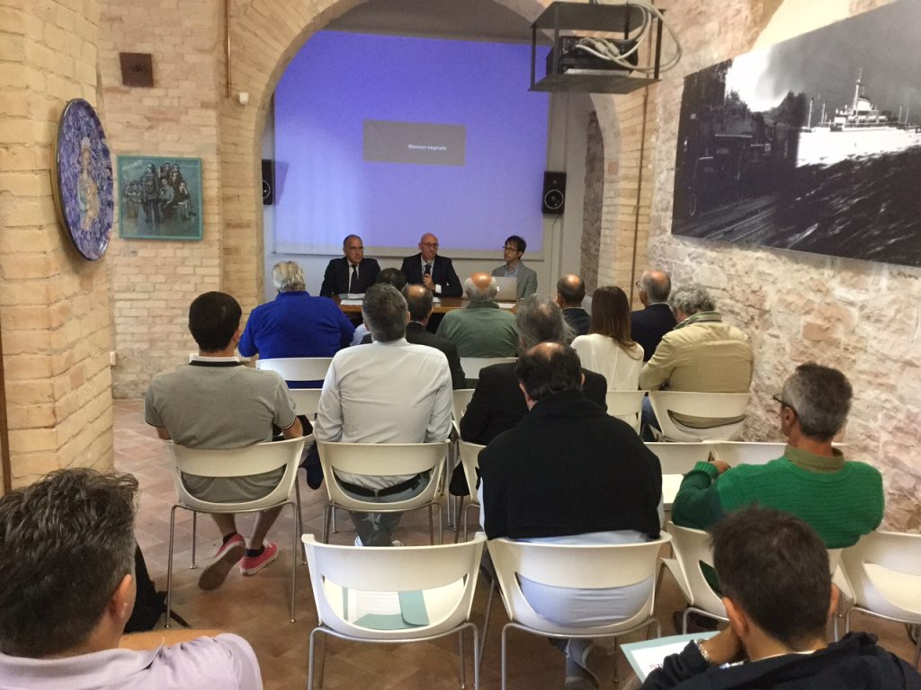 Un momento della conferenza stampa 