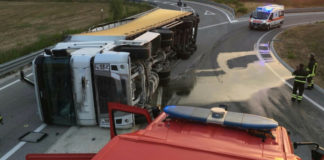 incidente autotreno san pellegrino