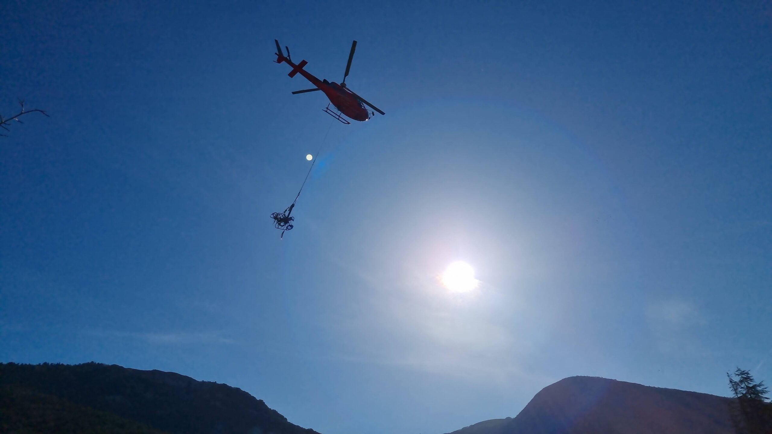 l'elicottero in volo 2