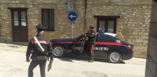 Pattuglia carabinieri di Gubbio