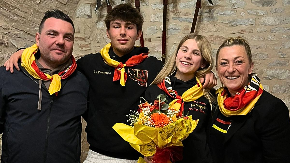 Cristian Marcantoni e Camilla Di Loreto