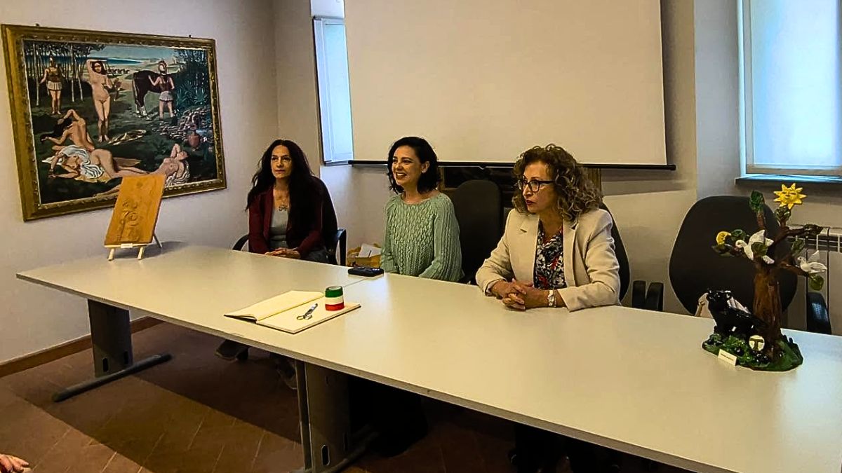 inaugurazione mostra allievi unigualdo