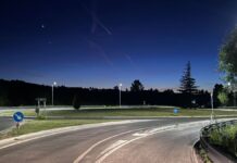 Nuove luci a led per le rotatorie della Zona Industriale Nord di Gualdo Tadino