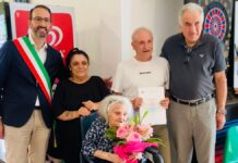 Gaifana in festa per i 103 anni di Rina Cossa, gli auguri del Comune di Nocera Umbra