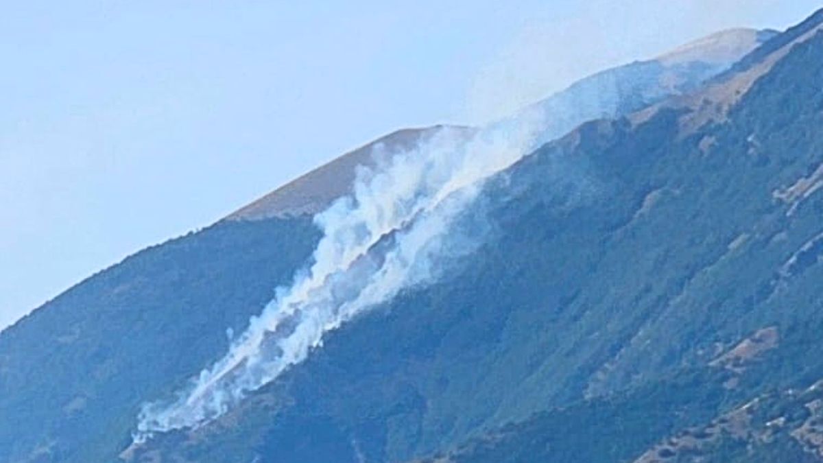 incendio monte cucco 14 luglio