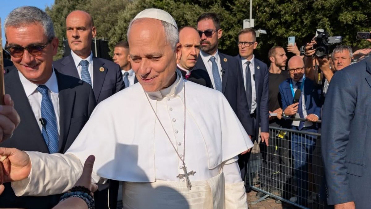 papa leone XIV ad assisi