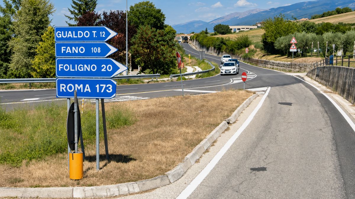 vecchio tracciato flaminia