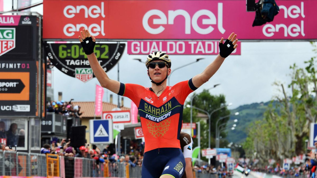 arrivo giro d'italia 2018 gualdo tadino